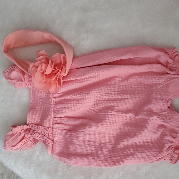 2 one piece infant girl jumpers by Carter's - Picture 2 of 6